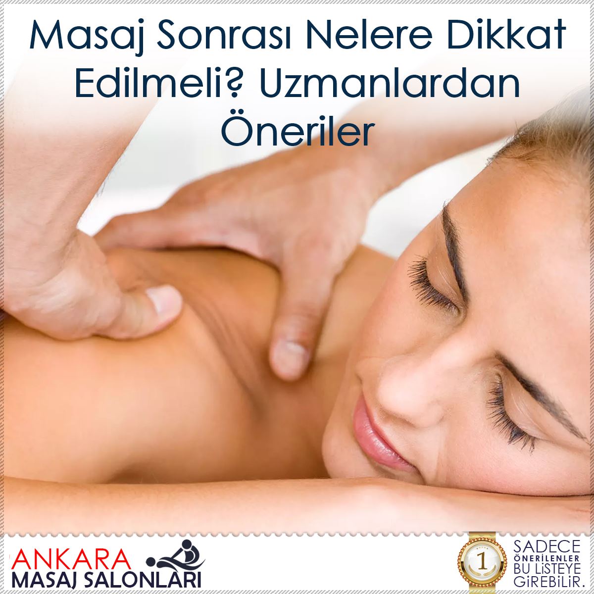 Masaj Sonrası Nelere Dikkat Edilmeli? Uzmanlardan Öneriler : Kapak Görseli