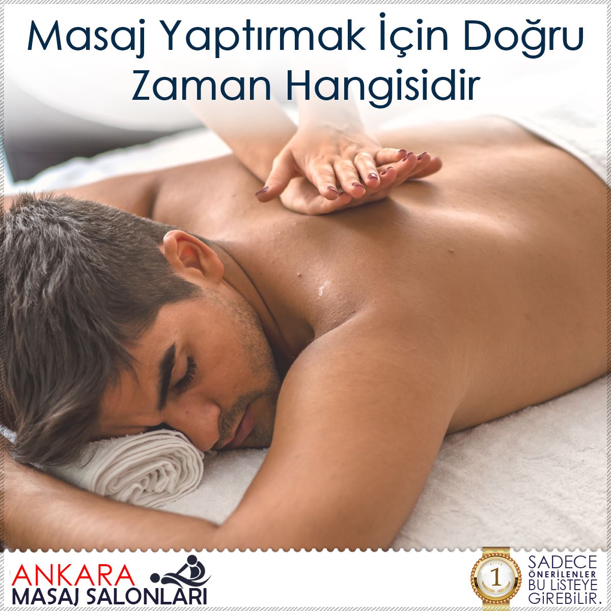 Masaj Yaptırmak İçin Doğru Zaman Hangisidir : Kapak Görseli
